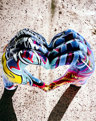 Figura decorativa Colorido Soporte Decorativo ArtBrace - posibilidad de personalización con grabado, para regalo