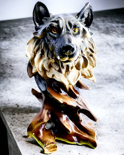 "Wilczy Duch" – Figura Decorativa con opción de personalización mediante grabado, para regalo