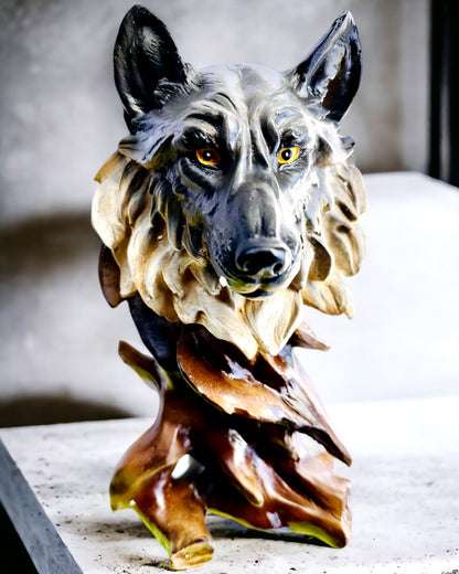 "Wilczy Duch" – Figura Decorativa con opción de personalización mediante grabado, para regalo