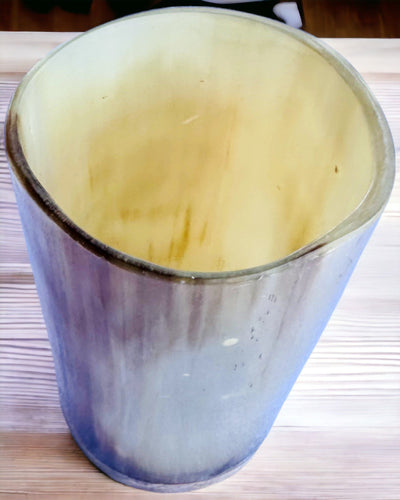 Taza Pequeña Hecha a Mano con Posibilidad de Grabado, vaso Indio Taza, posibilidad de personalización para regalo, grabado. Color claro