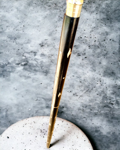 Bastón de Paseo "Jaguar Elegance" de Madera de Mango - posibilidad de personalización con grabado