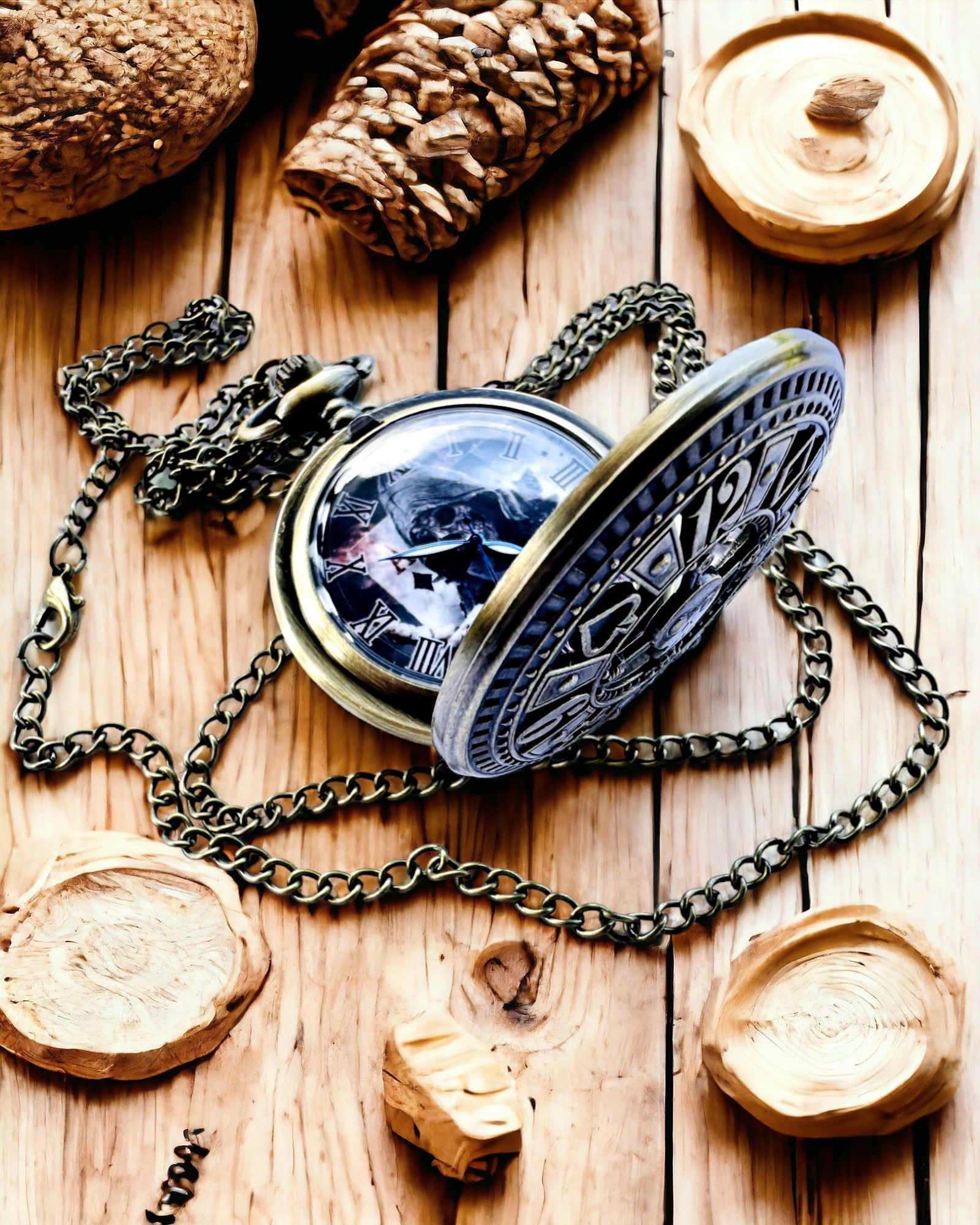 Reloj de Bolsillo "Heritage Timekeeper" Regalo personalizado con grabado