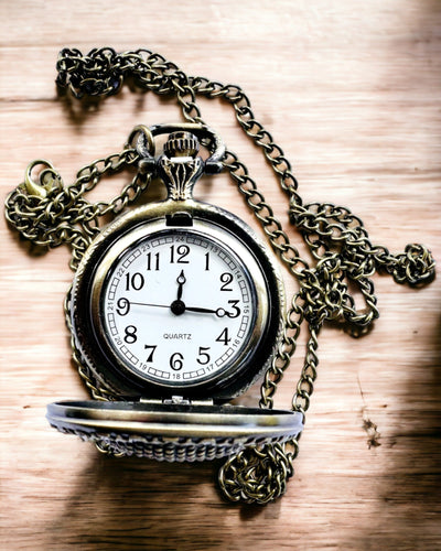 Reloj de Bolsillo "Buddha Time Elegance", posibilidad de personalización con grabado