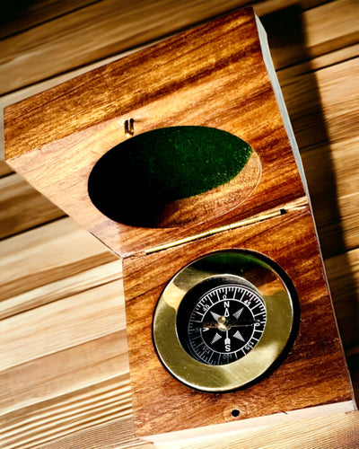 Brújula del Viajero Rajput con opción de personalización - para regalo