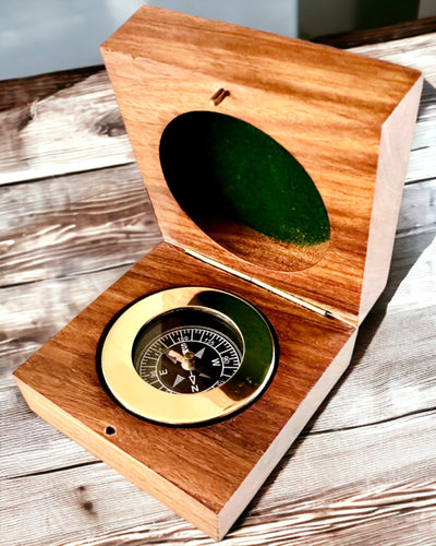 Brújula del Viajero Rajput con opción de personalización - para regalo