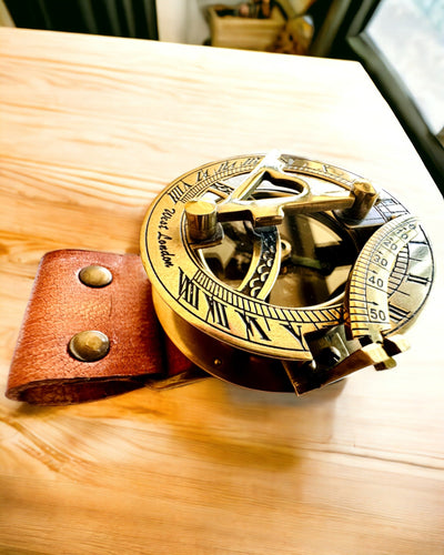 Reloj de Sol "Antyczny Kompas", reloj de pulsera con brújula, posibilidad de personalización con grabado