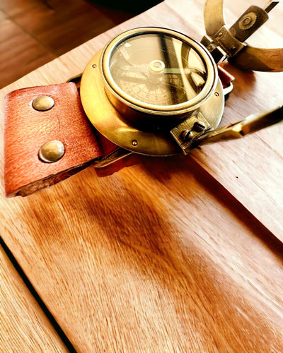 Reloj de Sol "Antyczny Kompas", reloj de pulsera con brújula, posibilidad de personalización con grabado