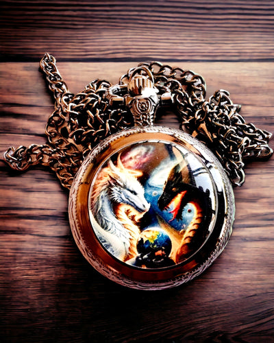Reloj de Bolsillo de Cuarzo "Universo Legendario" con Opción de Grabado