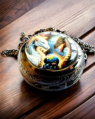 Reloj de Bolsillo de Cuarzo "Universo Legendario" con Opción de Grabado