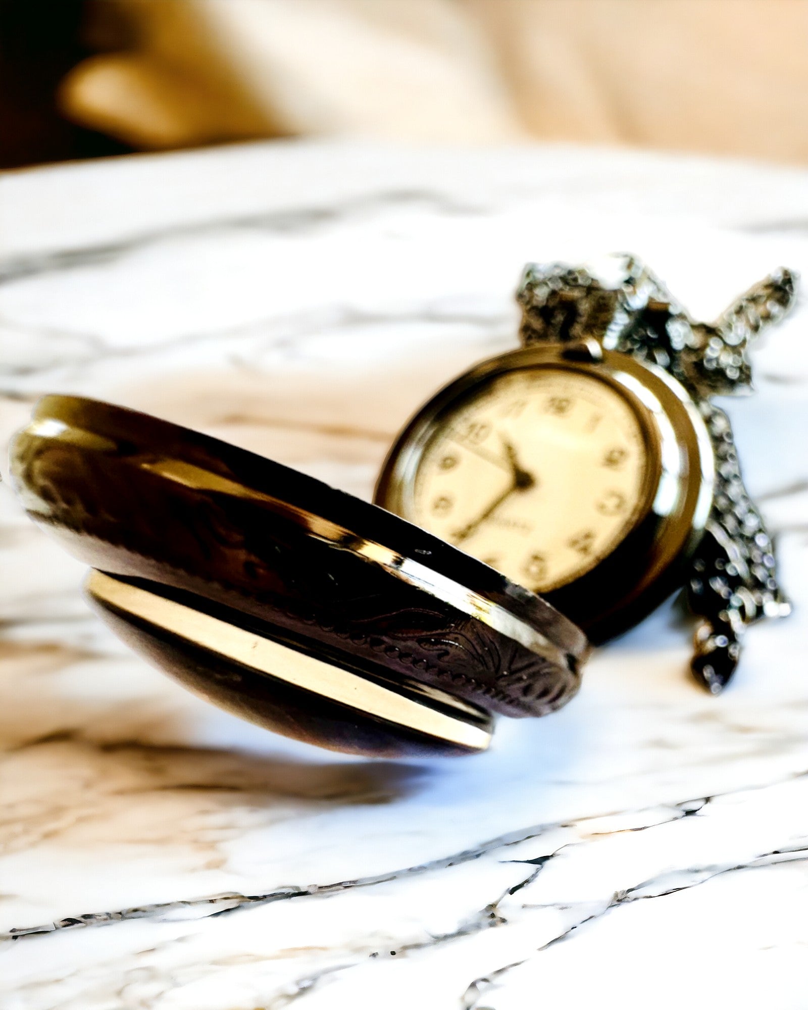 Reloj de Bolsillo Espacial "Galactic Timekeeper" - posibilidad de personalización con grabado