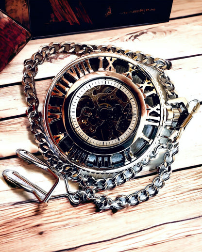Reloj de Bolsillo "Mechanica Heritage" con Opción de Personalización