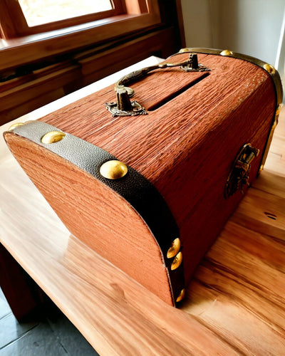 Caja Mágica del Tesoro - Hucha, personalización con grabado