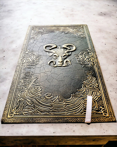 Magiczny Notes, cuaderno "Boski Byk" - Papelería Elegante y Única, personalización con grabado