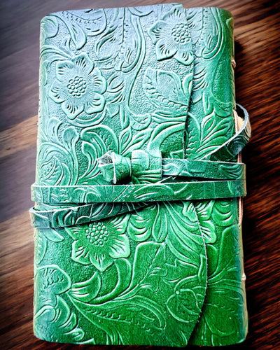 Notatnik Premium de Cuero "Elegancia Natural" - 200 páginas, 120g, cuaderno, bloc de dibujo, 2 colores a elegir, personalización con grabado