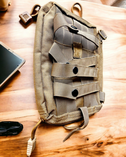 Bolsa táctica del viajero - MOLLE "Militaris" - 26 cm x 5,5 cm x 19 cm