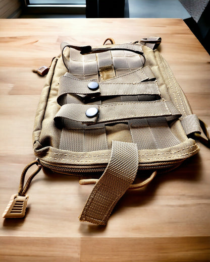 Bolsa táctica del viajero - MOLLE "Militaris" - 26 cm x 5,5 cm x 19 cm