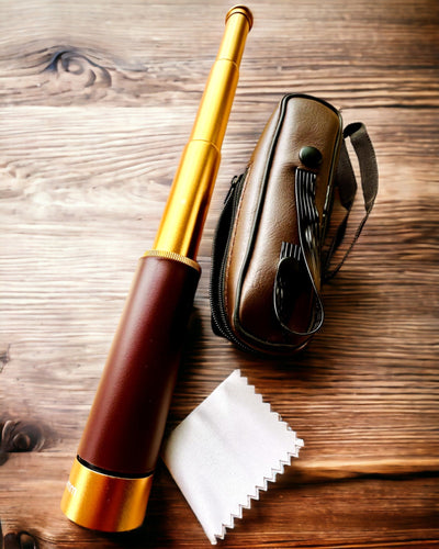 Luneta Monokularowa Explorer 25x30 - Telescopio Manual Portátil y Plegable, posibilidad de personalización con grabado