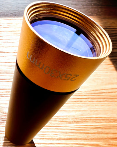 Luneta Monokularowa Explorer 25x30 - Telescopio Manual Portátil y Plegable, posibilidad de personalización con grabado