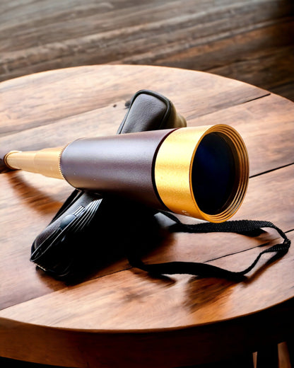 Luneta Monokularowa Explorer 25x30 - Telescopio Manual Portátil y Plegable, posibilidad de personalización con grabado