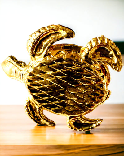 Caja "Familia de Tortugas" - color naranja, personalización con grabado