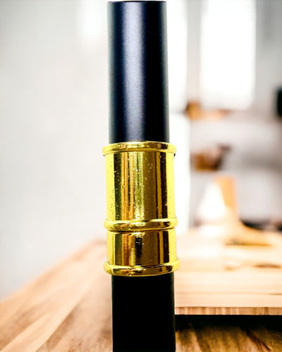 Bastón de Lujo con Mango Dorado en Forma de Flor – Elegante y a la Moda, 93 cm