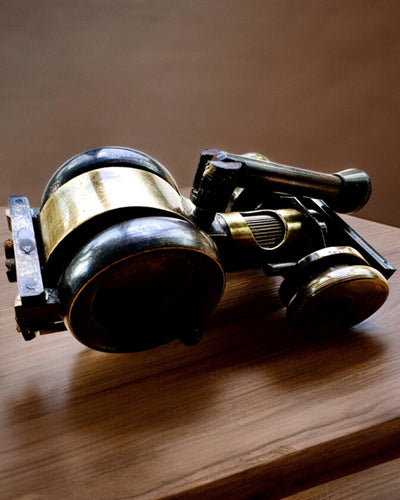 Binocular Nautica - Accesorio Vintage Exclusivo - Hecho a Mano con Opción de Grabado, decoración para oficina, premium