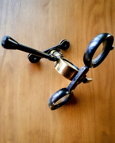 Binocular Nautica - Accesorio Vintage Exclusivo - Hecho a Mano con Opción de Grabado, decoración para oficina, premium