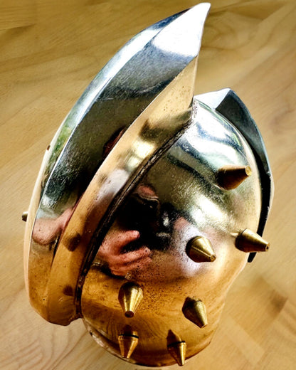 Máscara de Gladiador Caballeresca "Sparta" - posibilidad de personalización con grabado
