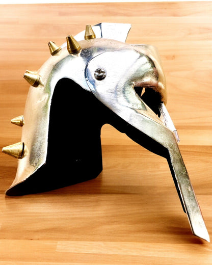Máscara de Gladiador Caballeresca "Sparta" - posibilidad de personalización con grabado