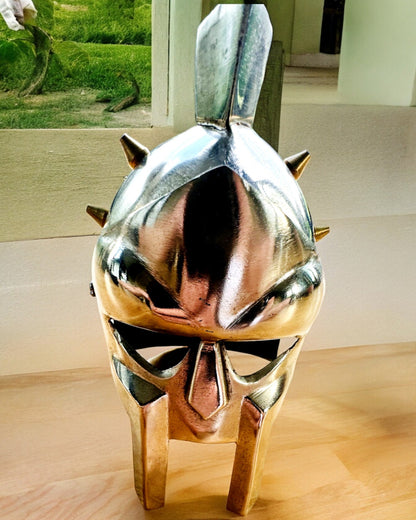 Máscara de Gladiador Caballeresca "Sparta" - posibilidad de personalización con grabado
