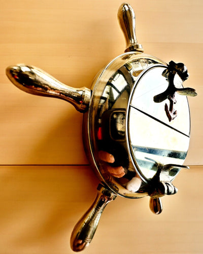 Cenicero de Latón Capitán - opción de personalización para regalo con grabado, hecho a mano