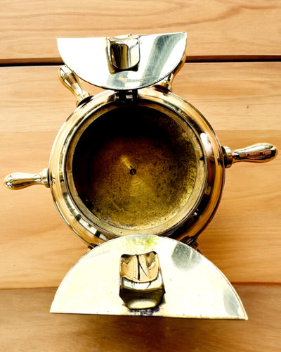 Cenicero de Latón Capitán - opción de personalización para regalo con grabado, hecho a mano