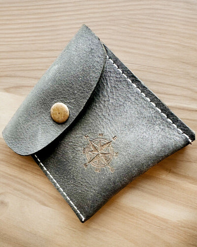 Estuche para reloj de bolsillo o brújula Viajero - posibilidad de personalización con grabado