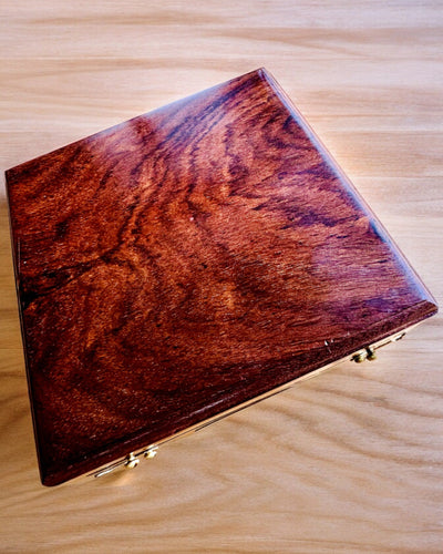 Caja Grande de Madera para Brújula "Gilbert & Sons" con Posibilidad de Grabado