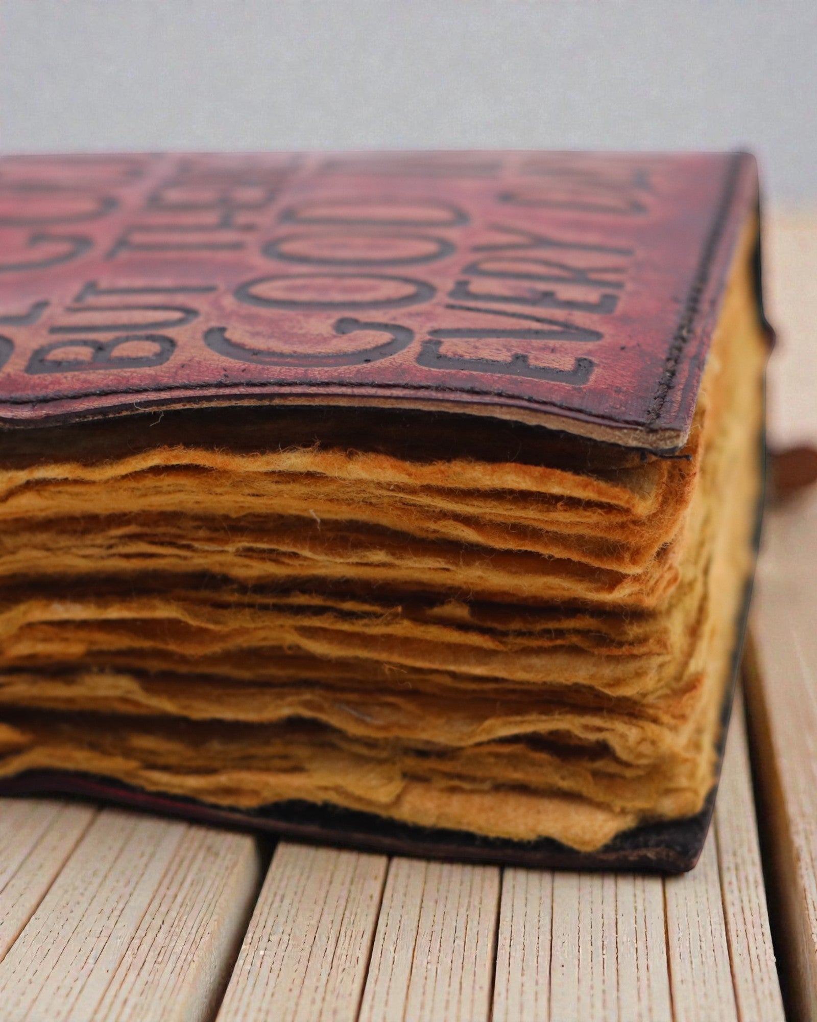 Dies Bona – Cuaderno de notas de cuero Puede que no todos los días sean buenos