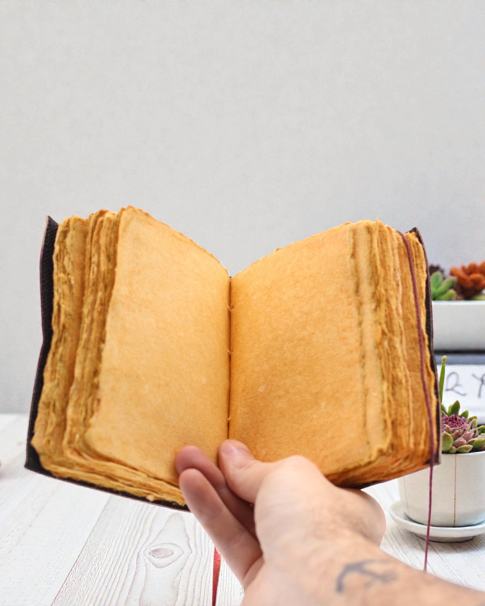 Dies Bona – Cuaderno de notas de cuero Puede que no todos los días sean buenos