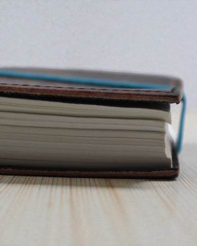 Flujo de chakras – Cuaderno de cuero Mis chakras están alineados al máximo