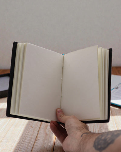 Flujo de chakras – Cuaderno de cuero Mis chakras están alineados al máximo