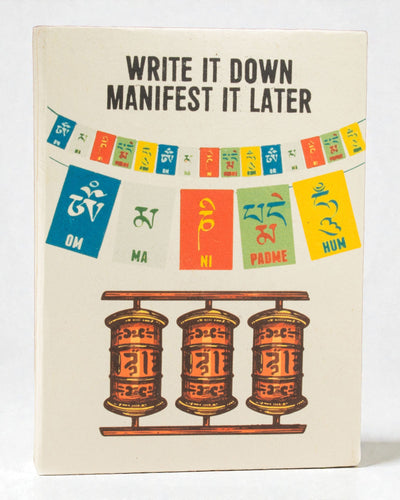 Cuaderno grande Lokta Inspiraciones – Anótalo (21 x 15 cm, 45 hojas)