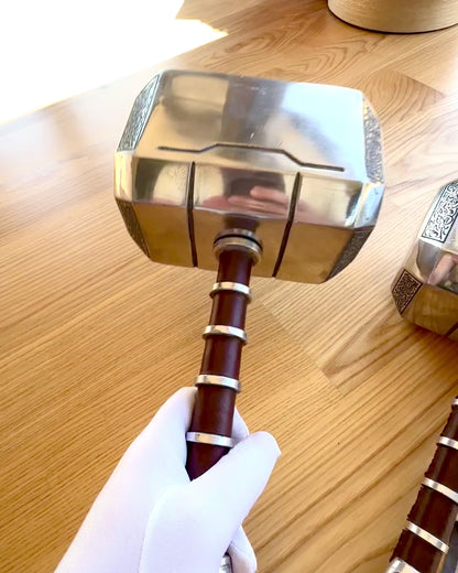 Młot Thora "Chief" - Martillo Artesanal Hecho a Mano, personalización con grabado para regalo