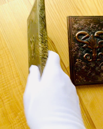 Magiczny Notes, cuaderno "Boski Byk" - Papelería Elegante y Única, personalización con grabado