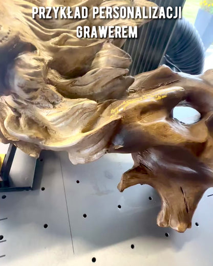 "Wilczy Duch" – Figura Decorativa con opción de personalización mediante grabado, para regalo