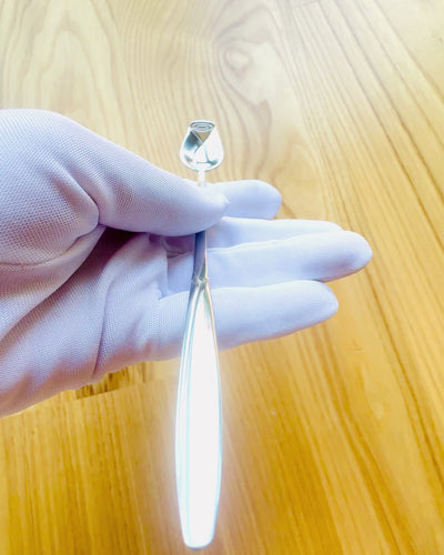 Cucharilla Personalizada de Rosa con Opción de Grabado para regalo - 3 variantes de color a elegir