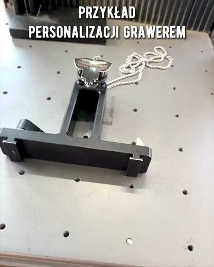 "Amulet Sercostrzelec - Mroczne Skrzydła Miłości", posibilidad de personalización con grabado para regalo