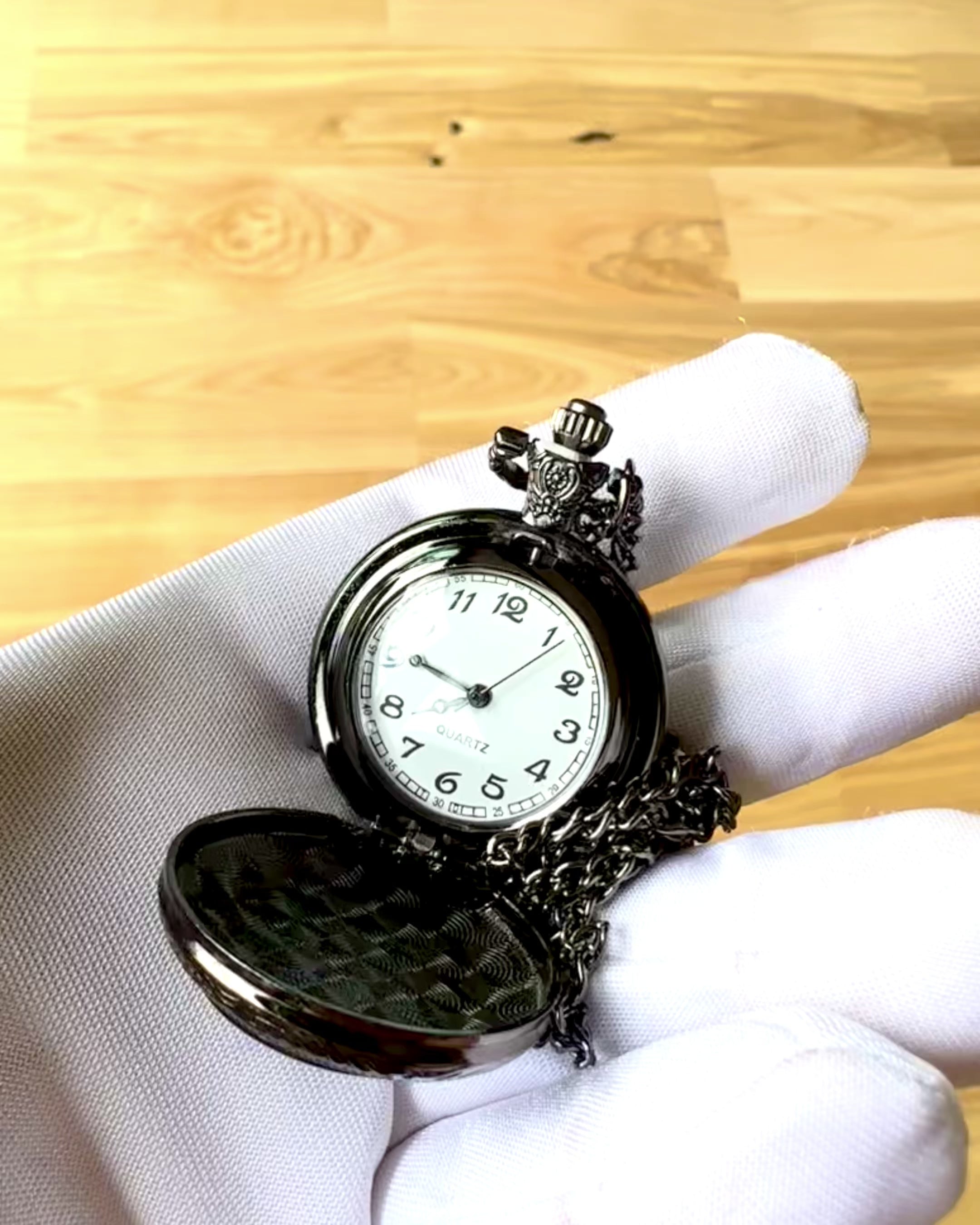 Reloj de Bolsillo "Galactic Eye" personalización con grabado