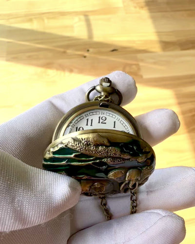 Reloj de Bolsillo "Vintage Explorer" con Posibilidad de Grabado