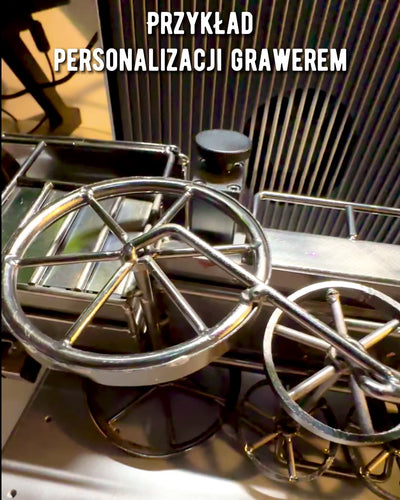 Locomotora de hierro "Retro Express" – decoración, modelo, hecho a mano con posibilidad de grabado para regalo