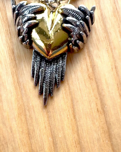 "Amulet Sercostrzelec - Mroczne Skrzydła Miłości", posibilidad de personalización con grabado para regalo
