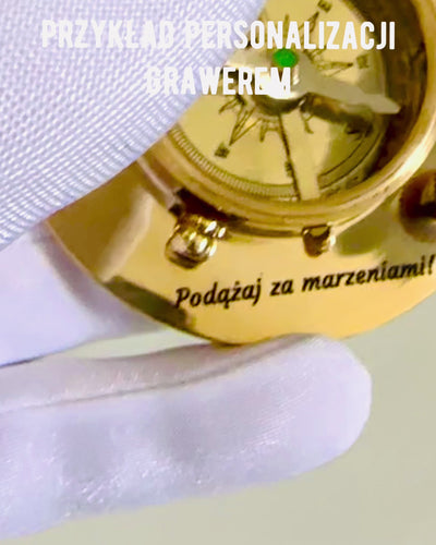 Brújula de Navegación con Sextante y Posibilidad de Personalización - Marítimo XL