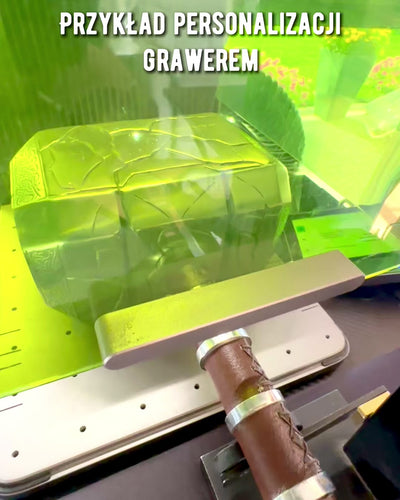 Młot Thora "Chief" - Martillo Artesanal Hecho a Mano, personalización con grabado para regalo